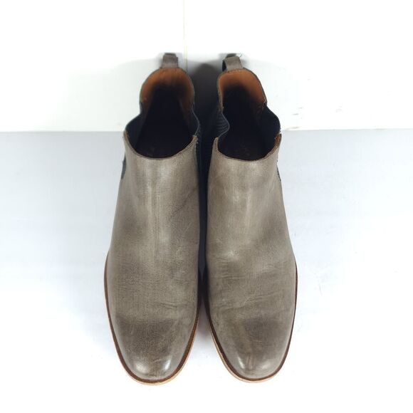 Kork Ease Women's Kama US 8,5M Taupe Leather Chelsea Ankle Booties Boots - Picture 5 of 14